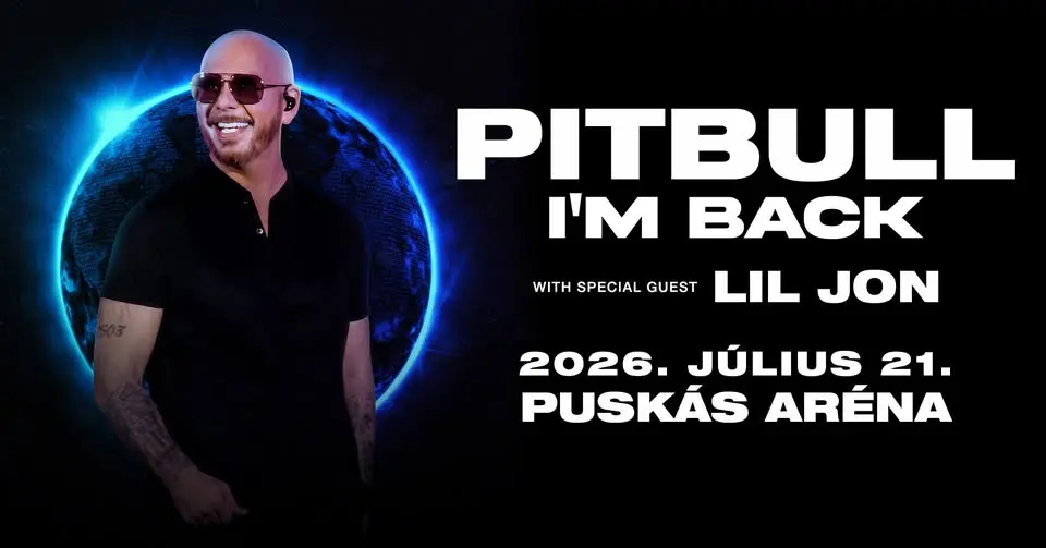 Pitbull koncert – Puskás Aréna
